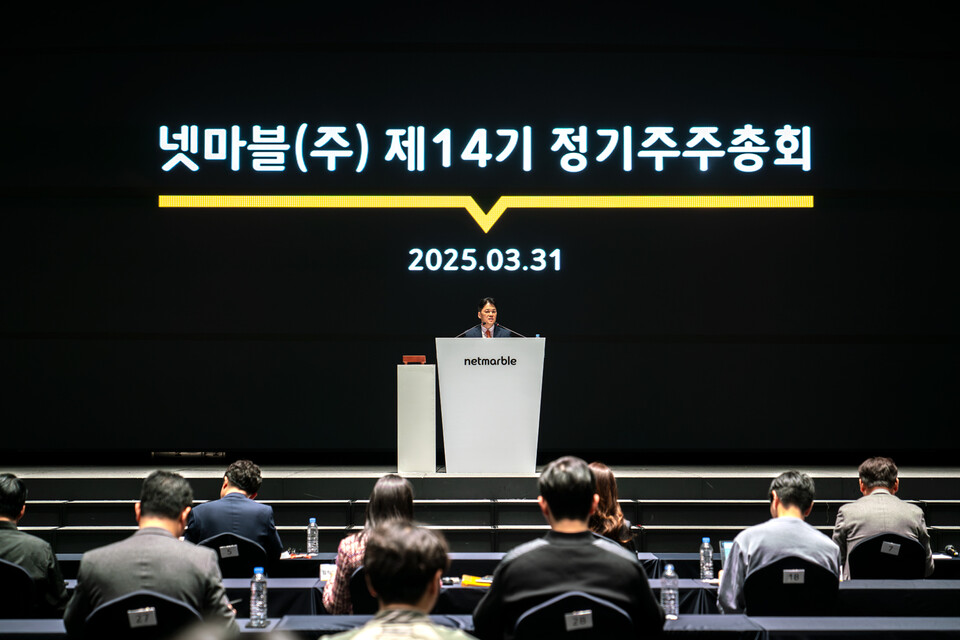 넷마블이 31일 정기 주주총회를 개최하며 재도약을 위해 입지를 더 다질 것이라고 밝혔다. /넷마블