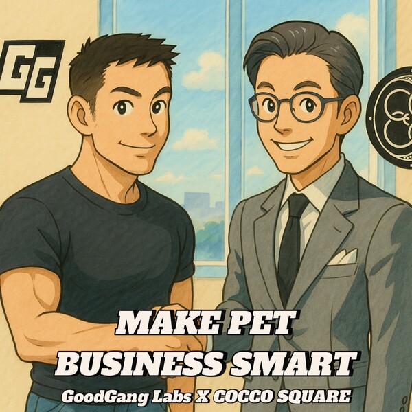 굳갱랩스와 코코스퀘어가 AI 스태프 솔루션 도입을 위한 업무협약(MOU)을 체결했다. /굳갱랩스