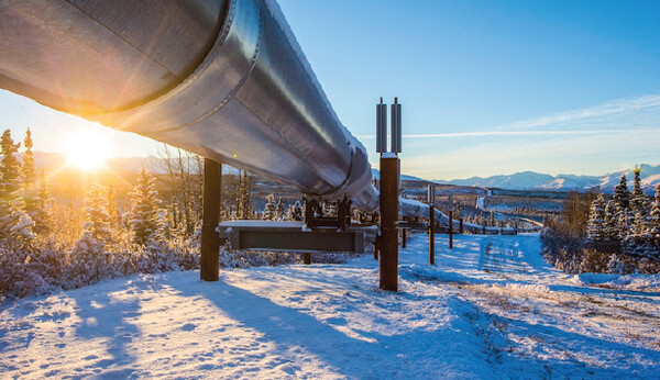 미국 알래스카 종단 원유 수송관 /산업통상자원부