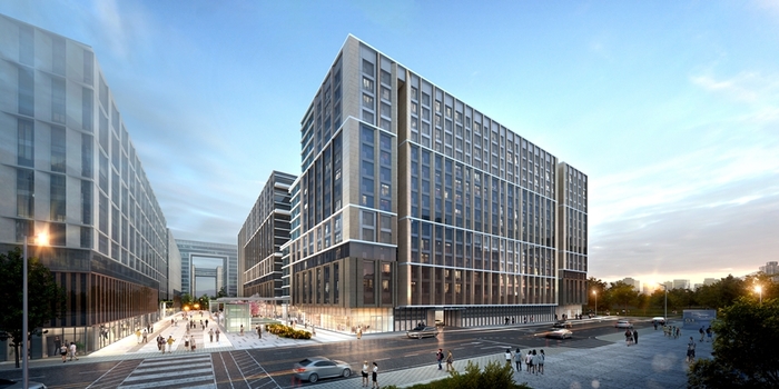 정부의 실버타운 공급 확장세에도 불구하고 민간사업자는 여전히 시장에 발을 들이기 어려운 모양새다. 사진은 서울 강서구 마곡도시개발사업지구 ‘VL르웨스트’ 조감도로 기사 내용과 무관하다. /롯데건설