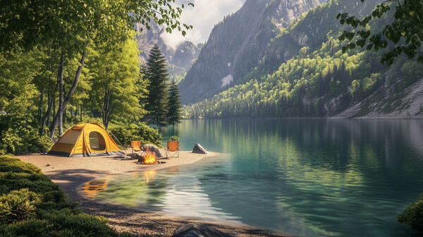 나는 불편해서 거의 따라가지 않았던 텐트 숙박 여행이 아이들에겐 큰 추억을 만들어 준 것 같다. /게티이미지뱅크