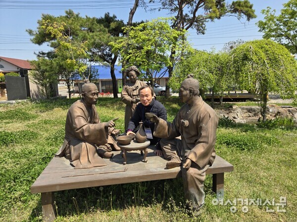 채만식 소설 논 이야기의 주인공들과 막걸리 한잔 /사진=박종섭