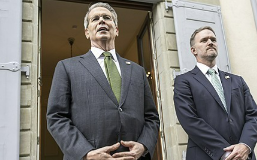 스콧 베선트 미국 재무장관(왼쪽)과 제이미슨 그리어 미무역대표부(USTR) 대표 /연합뉴스