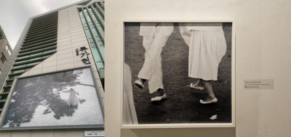 사진 위주 류가헌 갤러리의 ‘사진의 기억’전은 류가헌의 15년을 정리하는 동명의 책에 실린 작품들을 선보이는 전시였다. 사진은 황규태 작가의 블로우업 /사진=김현주