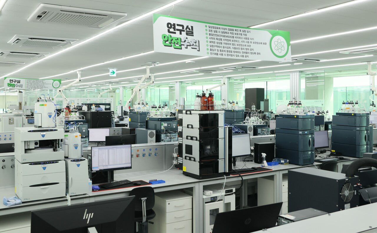 대상이노파크 분석 연구실 전경 /대상