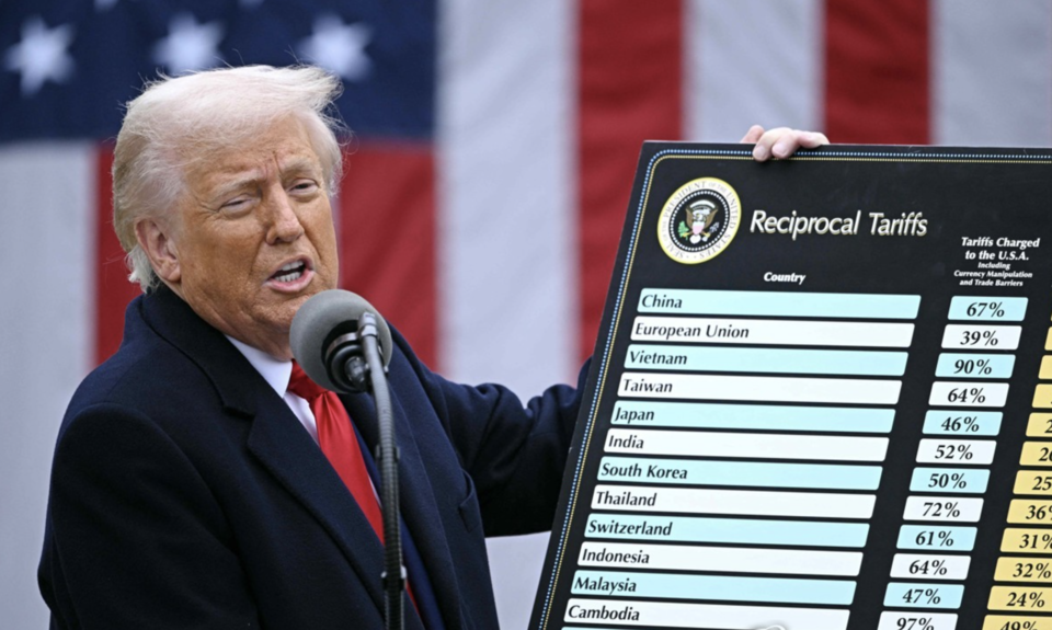 국제무역법원의 판결에 따라 트럼프가 모든 국가에 부과했던 기본 관세와 펜타닐 관세가 중단됐다. /AFP=연합뉴스