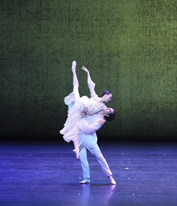 한상이의 역동적인 테크닉과 아름다운 몸짓을 보여주는 ‘춘향’(2022) /사진=유니버설발레단 제공