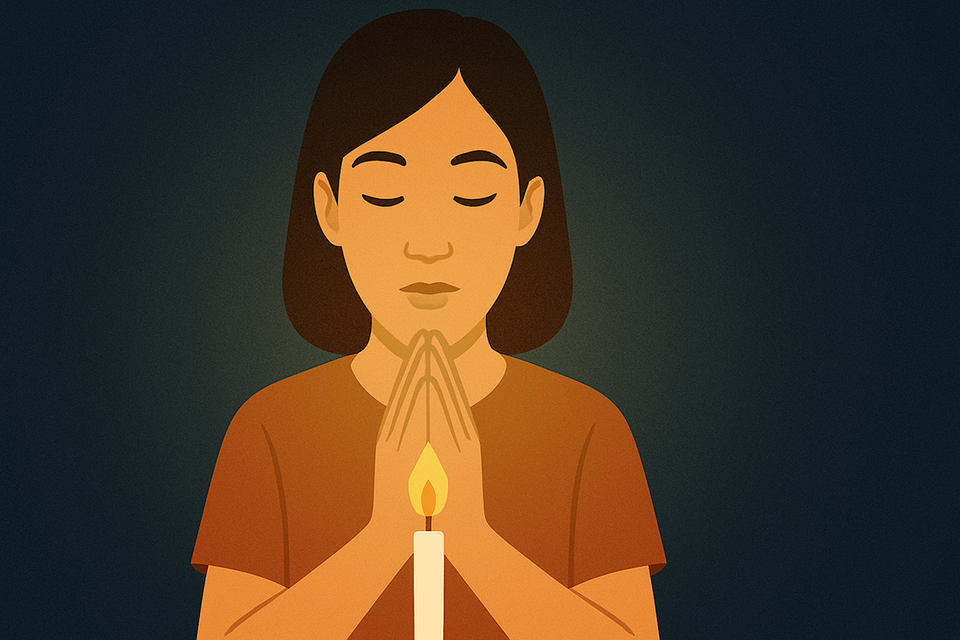 어머니들이 자녀를 위해 기도하면 그 은혜는 자녀가 입는다. /ChatGPT