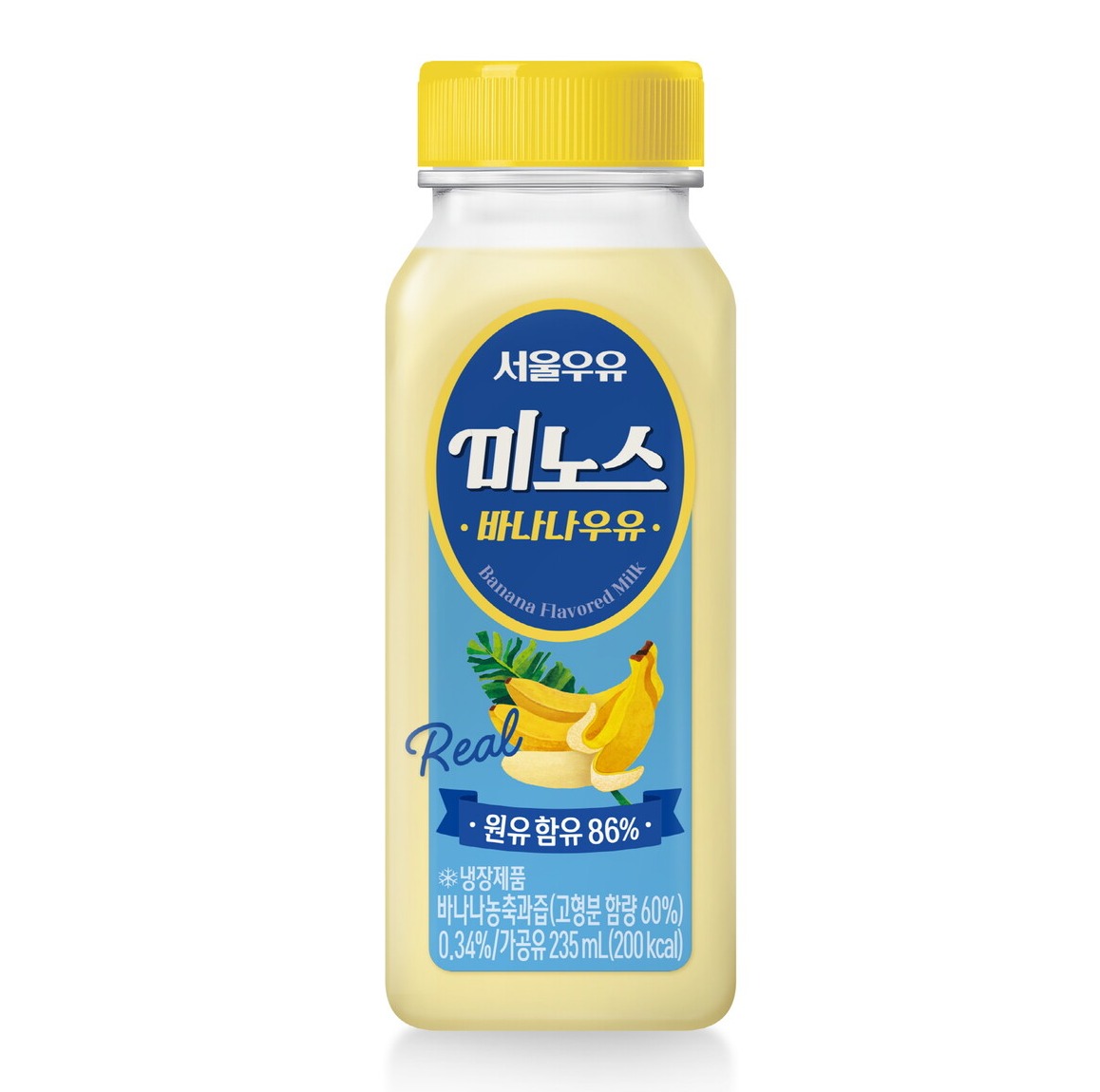 서울우유 미노스 바나나우유 235ml /서울우유협동조합