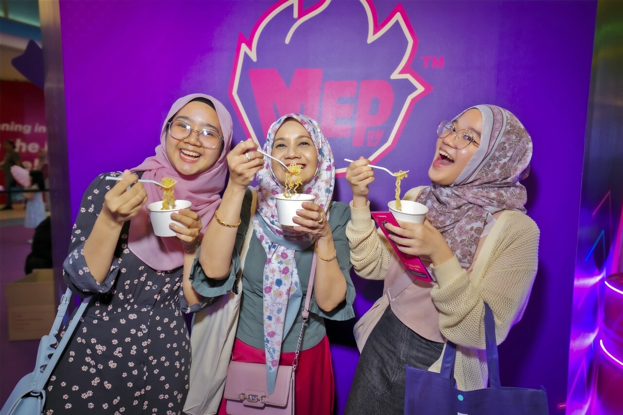 삼양식품 ‘맵’ 말레이시아 팝업스토어 /삼양식품