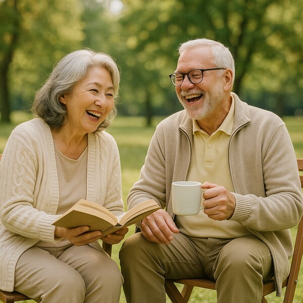 행복한 노후는 선택에 달려있다. /AI 이미지