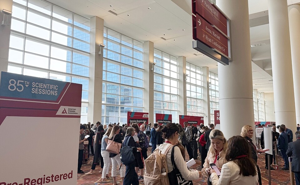 20일(현지시각) 미국 시카고에서 열린 세계적 권위의 제85회 미국당뇨병학회(ADA 2025) 전경 /한미약품