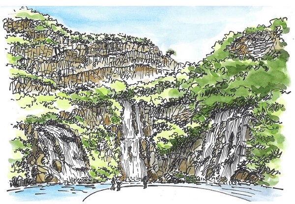 용마폭포공원 /그림=손웅익