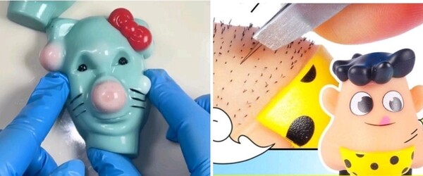 요즘 인기몰이 중인 속칭 여드름 짜기 인형 /구글 사진