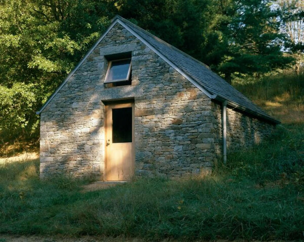 Clay Houses(Boulder-Room-Holes), 2007, Andy Goldsworthy /Glenstone Museum