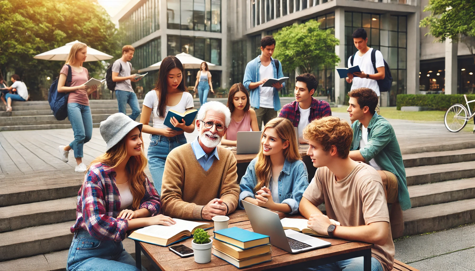건강하지만 일상 돌봄은 필요한 은퇴자를 위한 새로운 시니어 주거 모델이 등장했다. 기숙사 형태로 교육과 생활을 결합한 UBRC(University-Based Retirement Community)가 국내에서 처음 시도된다. /챗GPT