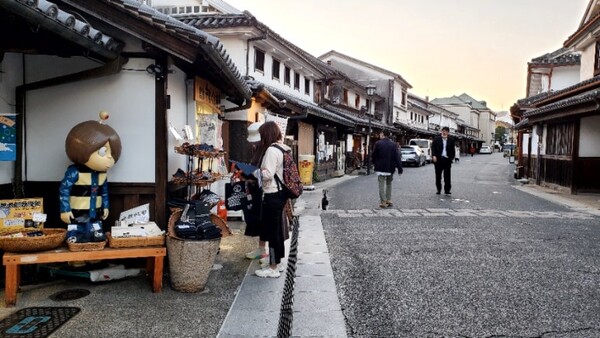 '게게게의 기타로' 전시관이 있는 구라시키 미관지구 거리 /사진=양은심