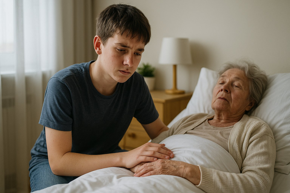 어린 나이에 가족을 돌보는 ‘영케어러’가 대학 진학도 병원 치료도 제때 못하는 것으로 나타났다. 정신적·경제적 부담과 함께 건강권의 측면에서도 불리한 위치에 있다는 지적이다. /챗GPT