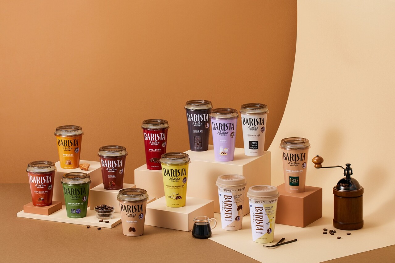 매일유업 바리스타룰스 RTD 컵커피 리뉴얼 제품 라인업 /매일유업