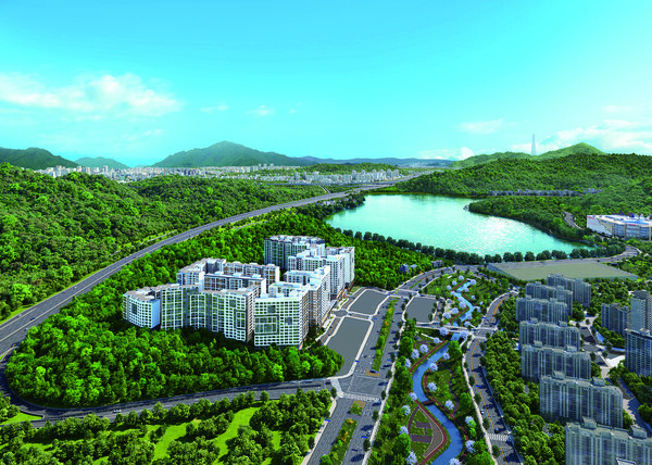 백운호수푸르지오숲속의아침 조감도 /이한세 객원기자