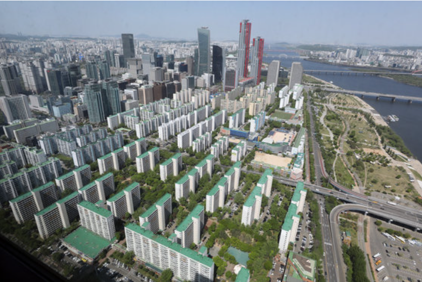 여의도 아파트 지구 전경 /유준상 기자