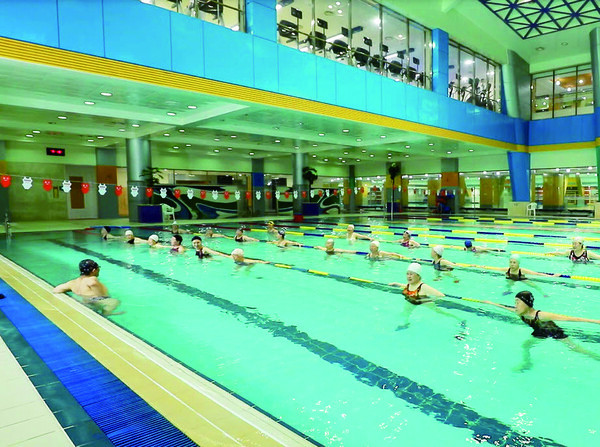 삼성노블카운티 8라인 국제규격 수영장 /이한세 객원기자