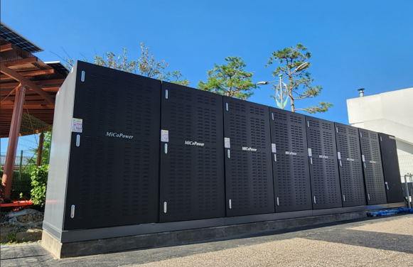 미코파워의 발전용 연료전지 /미코파워