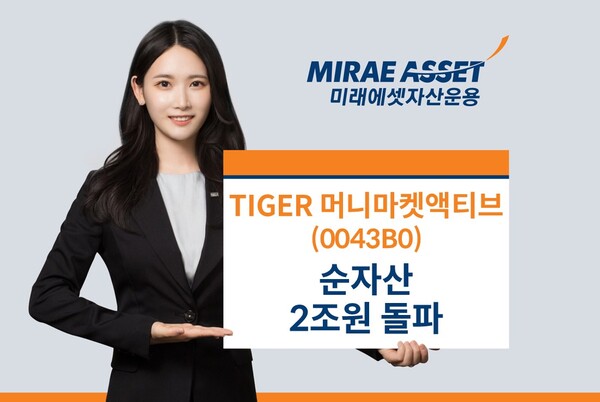 미래에셋자산운용의 'TIGER 머니마켓액티브 ETF'가 신규 상장 3개월만에 순자산 2조원을 돌파했다. /미래에셋자산운용