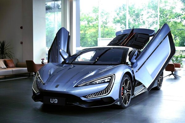 비야디(BYD) 자회사인 양왕의 전기 슈퍼카 U9 모델 /바이두 캡처