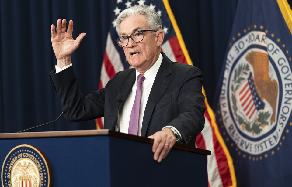 미국 연방준비제도(Fed·연준)가 30일(현지 시각) 기준금리를 4.25~4.50%로 동결했다. /AP=연합뉴스