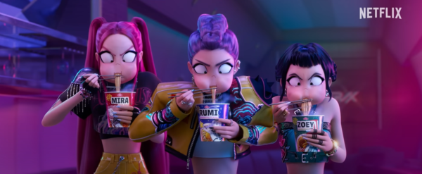 케이팝 데몬 헌터스의 인기로 영화 속 한국 문화가 외국인 관광객 사이에서 유행하고 있다. /소니 픽처스 애니메이션 공식 유튜브 캡처