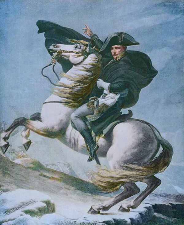 엘바섬을 탈출한 나폴레옹이 프랑스 남부 해안에 상륙하자 루이 18세는 즉시 나폴레옹을 '반역자'로 선포하고 체포하거나 사살할 것을 명한다. 왕의 군대에 체포되기 직전 나폴레옹은 군인들을 설득하여 자기편으로 만들어버린다. /게티이미지뱅크