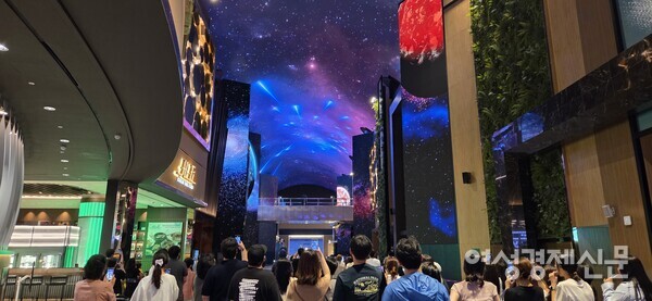 환상적인 오로라 미디어 쇼 /박종섭