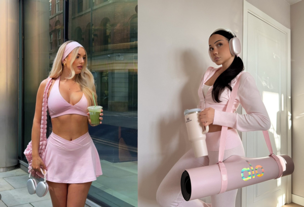 '핑크 필라테스 프린세스(PPP)' 트렌드를 일컬어 Urban Dictionary는 이를 "핑크색 옷을 입고 운동하며 말차를 마시고 뷰티 루틴을 지키는 소녀"라고 정의했다. /허영주 크리에이터 제공