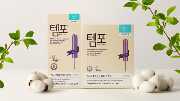 동아제약 '템포 내추럴코튼 탐폰 라이트' /동아제약 제공