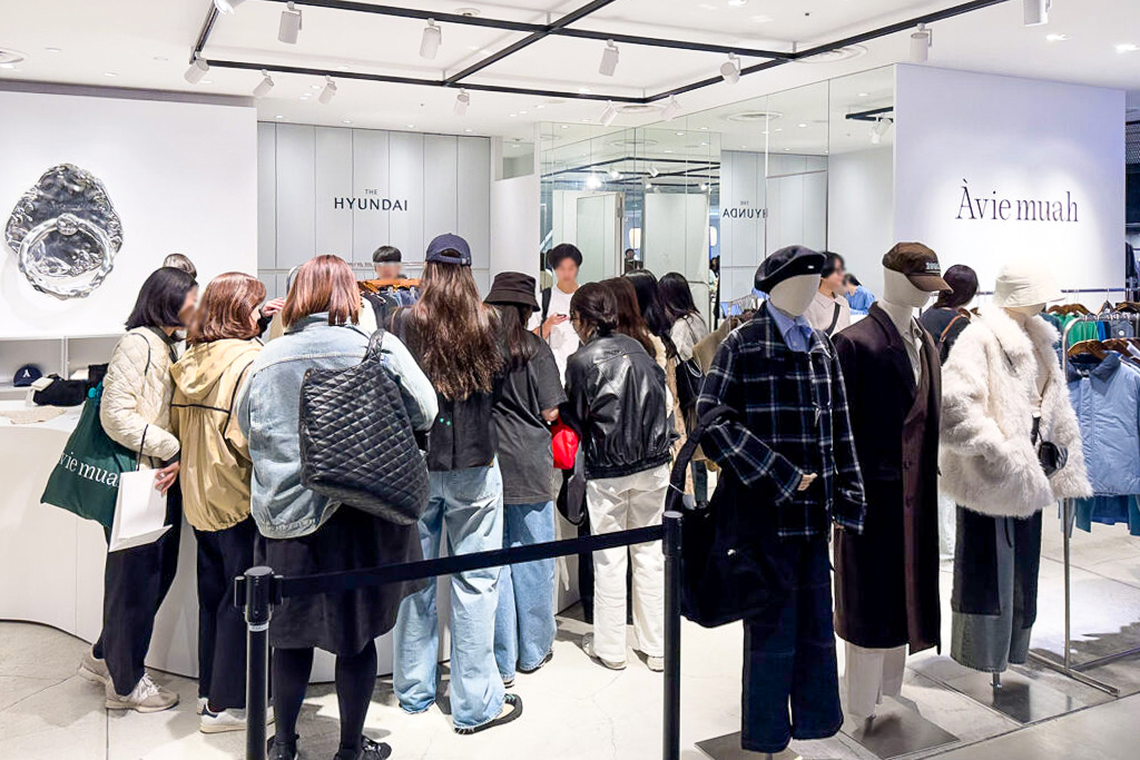 지난해 11월 현대백화점이 파르코 시부야점에서 팝업 매장을 오픈했다. /현대백화점