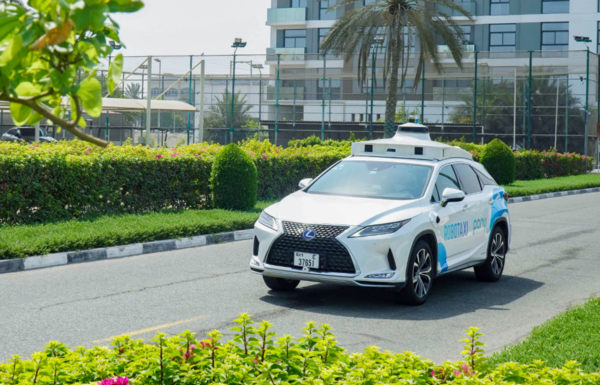 중국 자율주행 스타트업 포니.AI의 중국 현지 주행 모습 /바이두 캡처