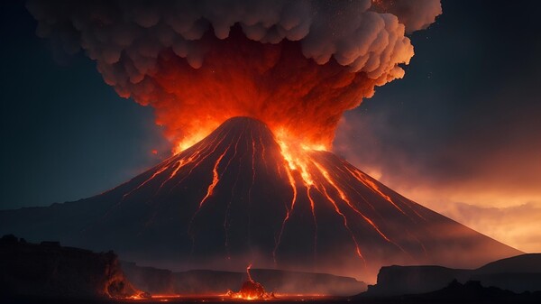 인간의 무의식에 있는 탐욕의 마그마를 깨달아 거품 낀 인생을 살지 말아야 한다. /픽사베이