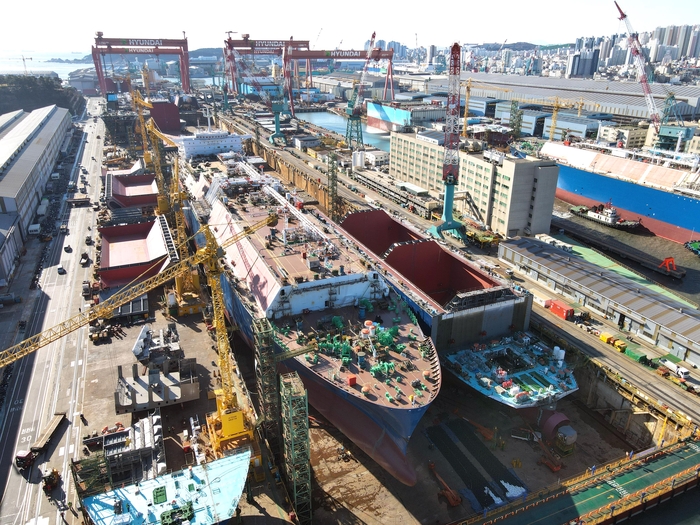 HD현대중공업 울산조선소 /HD현대중공업