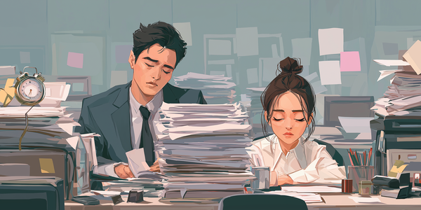 조용한 퇴사란 실제로 사표를 내고 회사를 떠나는 행위는 아니다. 직장에 소속은 되어 있으되, 계약서에 명시된 최소한의 역할만 수행하며 마음은 이미 떠나버린 상태를 의미한다. 독자의 이해를 돕기 위해 AI로 생성한 이미지 /미드저니