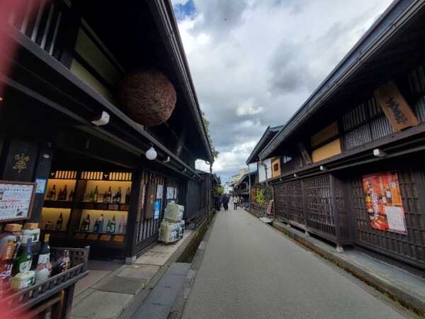 히다타가야마(飛騨高山)의 상점가 풍경 /사진=양은심