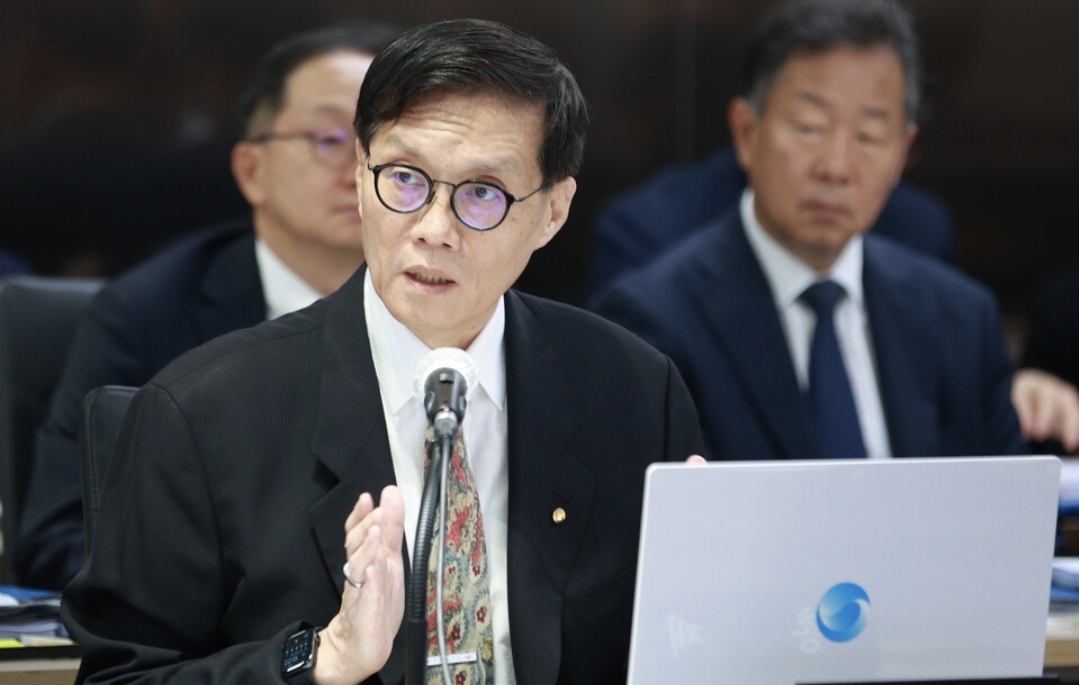 이창용 한국은행 총재가 지난해 10월 14일 국회 기획재정위원회의의 한국은행에 대한 국정감사에 증인으로 출석했다. /한국은행