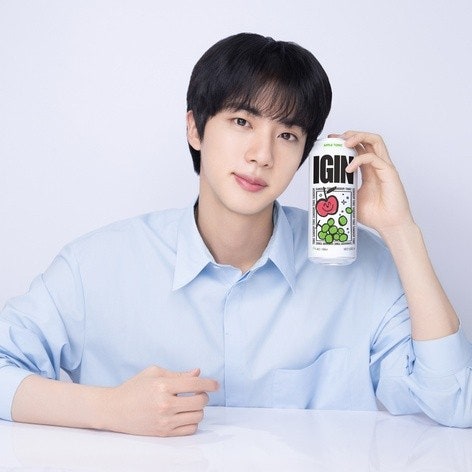 증류주 브랜드 ‘아이긴(IGIN)’ 모델 BTS 진 /지니스램프