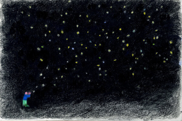 우리는 내일 북쪽으로 올라간다. 국경을 지나 사막과 별빛으로 들어간다. /그림=일러스트 윤마디 madimadi-e@naver.com