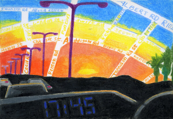 케이프타운 도로 위에서 /그림=일러스트 윤마디 madimadi-e@naver.com