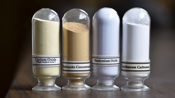 희토류 샘플 사진 /바이두