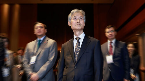 조희대 대법원장이 9월 22일 서울 중구 신라호텔에서 열린 ‘2025 세종 국제 콘퍼런스’ 개회식에 참석하고 있다. / 연합뉴스