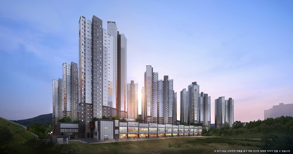 힐스테이트 용인포레 투시도 /현대엔지니어링