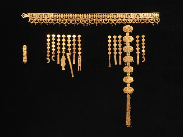 ‘금제 허리띠’ 신라시대 /국립경주박물관