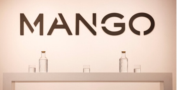 스페인 2위 기업 '망고' 본사에 설치된 로고 /REUTERS=연합뉴스